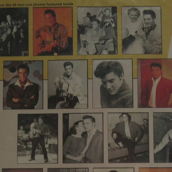 Elvis Presley Photo Tear-Out Book: 20 Collectible Photos, Vintage 90s, - Picture 3 of 7